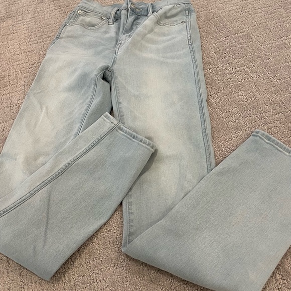 J. Crew Point Sur Denim Lightwash 10" Hightower Straight Jeans, Size 24, GUC - Picture 4 of 4